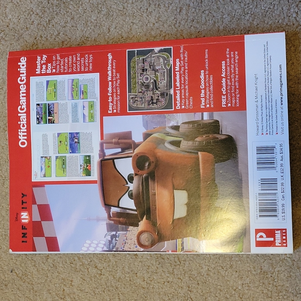 Disney Infinity Official Game Guide from Prima - Picture 3 of 3